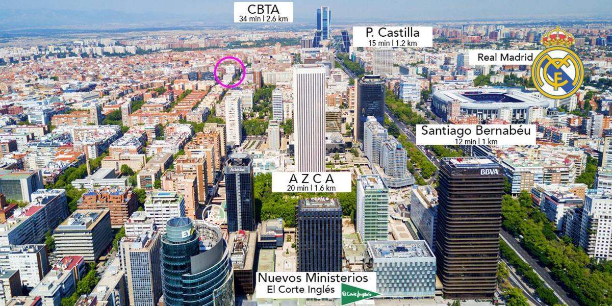 Bernabeu - Cuzco - Eurobuilding 2 Luxury Apartment مدريد المظهر الخارجي الصورة
